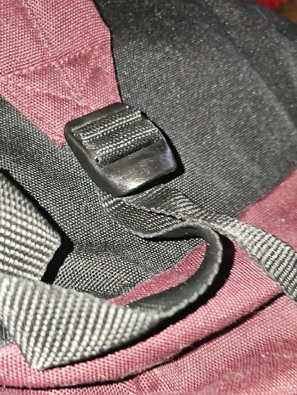 Vans Burgundy Everyday Backpack with Front Zip Pocket